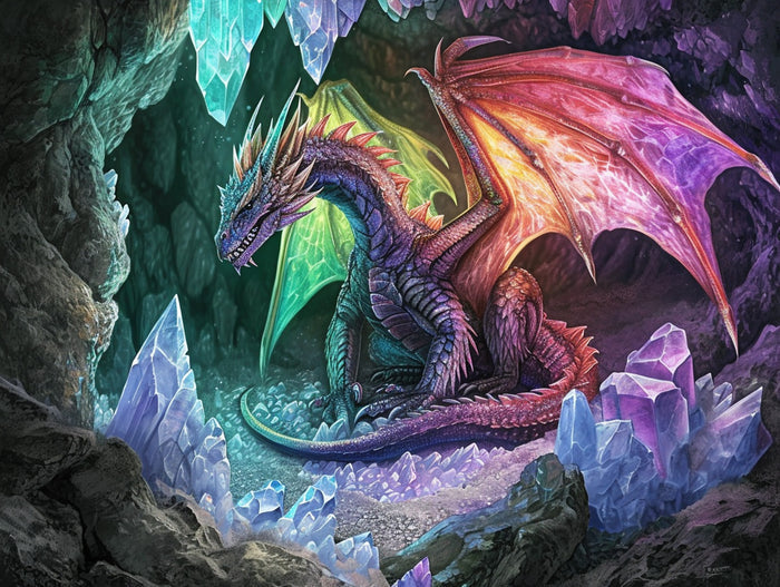 Dragon and the Crystal Cave