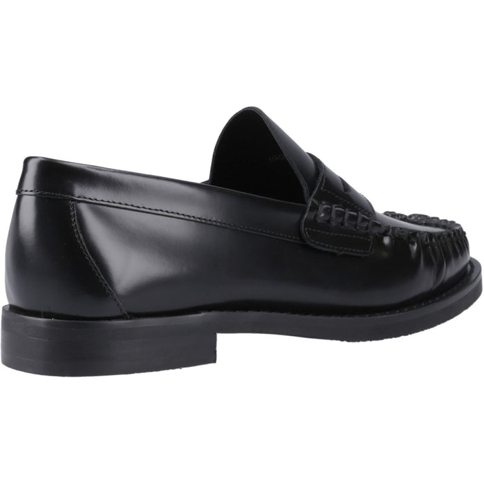Dune Ginni Leather Women's Black Shoes