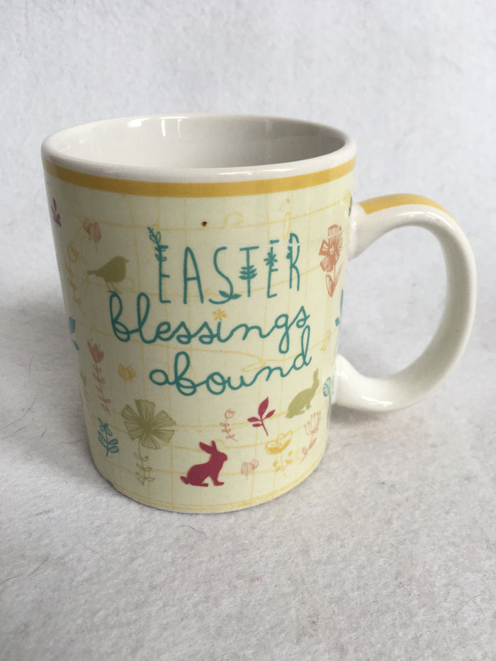 Easter Blessings Abound 4 piece Ceramic Mug Set