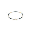 enewton Gameday Hope Purpose Pearl Bracelet -Dark Green