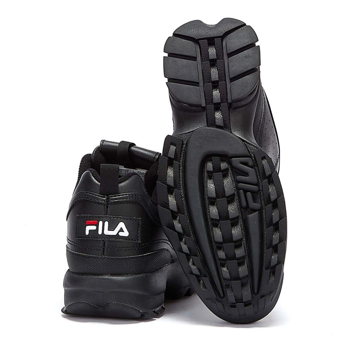 Fila Disruptor II Premium Black / White / Fila Red Trainers