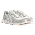 FitFlop Retro-Q FF Nylon Women's Silver/Urban White Trainers