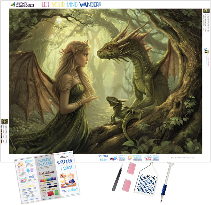 Forest Nymph and Dragonling