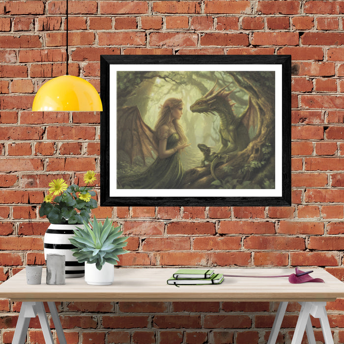 Forest Nymph and Dragonling