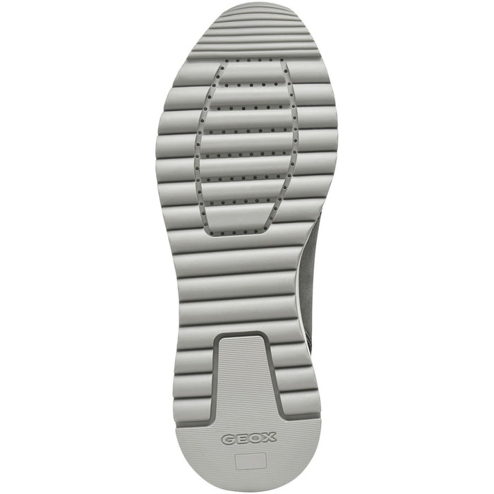 Geox D Desya A Leather Women's Dark Grey/Gun Trainers