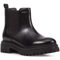 Geox D Iridea B Leather Women's Black Boots