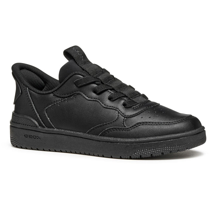 Geox J Washiba Fast In Black Trainers