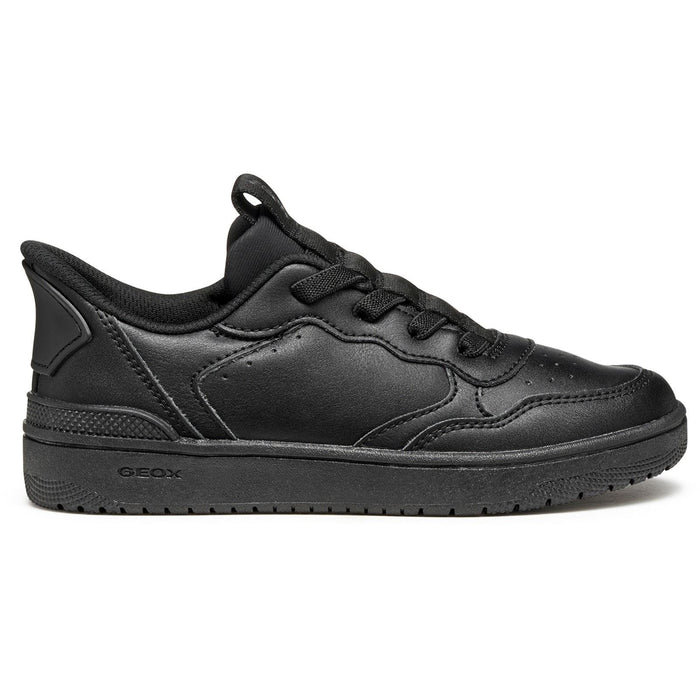 Geox J Washiba Fast In Black Trainers