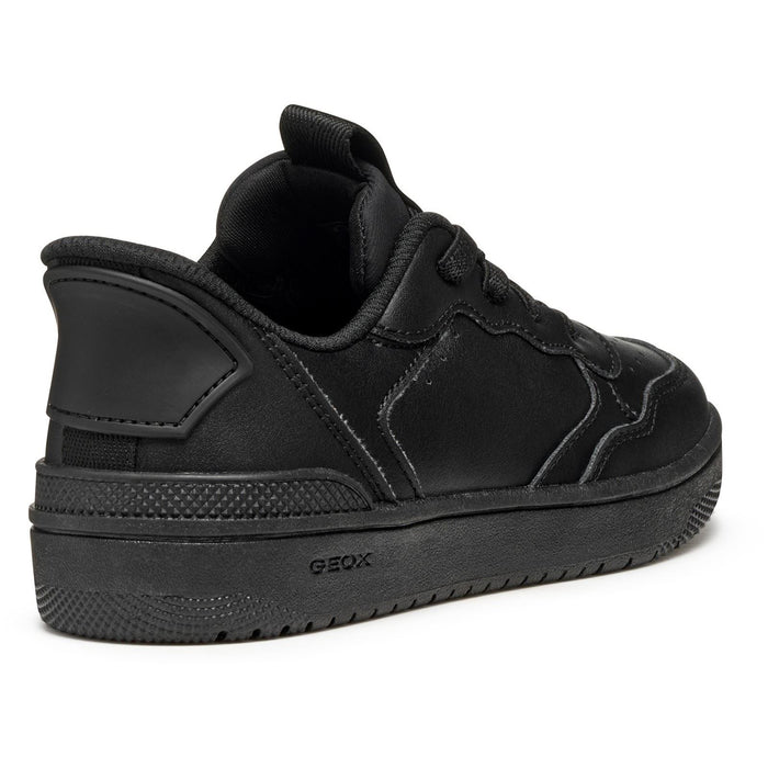Geox J Washiba Fast In Black Trainers