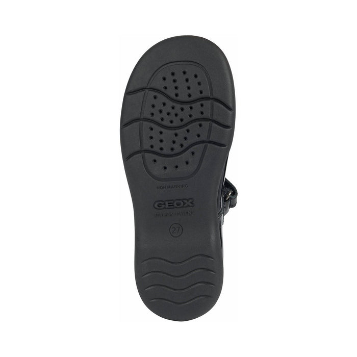 Geox Naimara Leather Black Patent Shoes