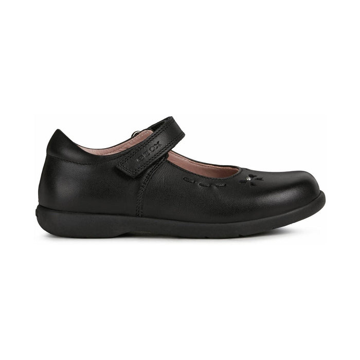 Geox Naimara Leather Black Shoes