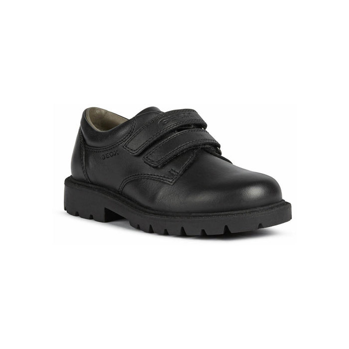 Geox Shaylax Leather Black Shoes