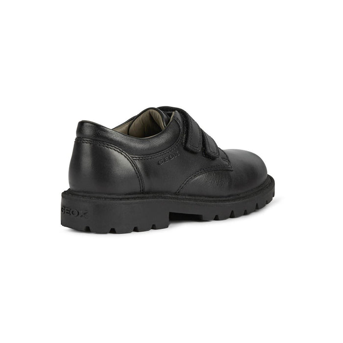 Geox Shaylax Leather Black Shoes
