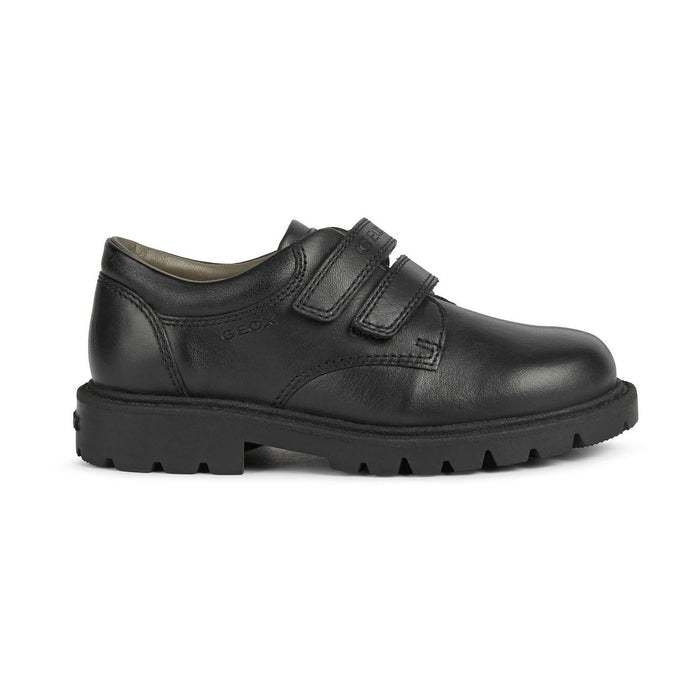 Geox Shaylax Leather Black Shoes