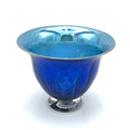 Glass Rocks - Straight Top Bowl - 'Metallic' Series - Small (Dark Blue)