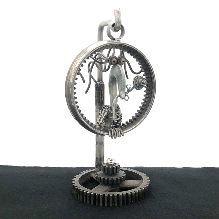 Glazer - Welded Scrap Metal Art - 'Love Bird'