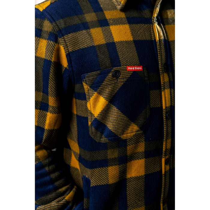Hard Yakka Sherpa Men's Brown Fleece Jacket
