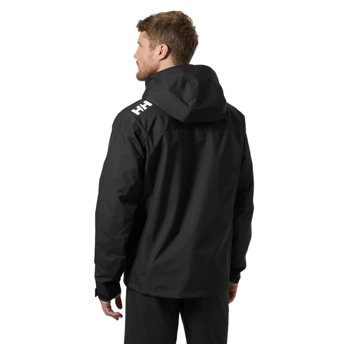 Helly Hansen Sport Crew Hooded Midlayer Sailing 2.1 Men's Black Sailing Jacket