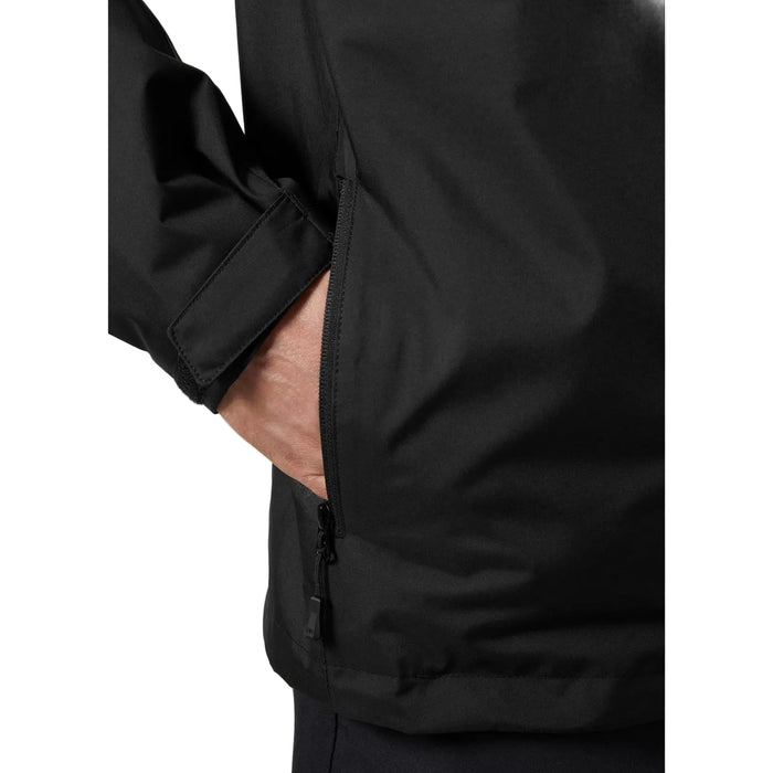 Helly Hansen Sport Crew Hooded Midlayer Sailing 2.1 Men's Black Sailing Jacket
