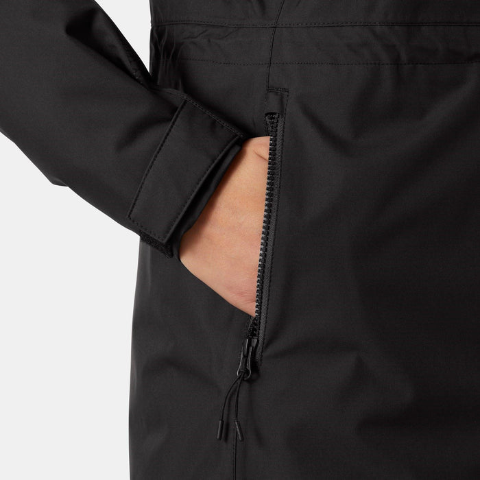 Helly Hansen Sport Westport Women's Black Straight Coat