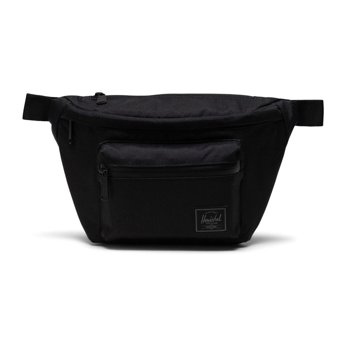 Herschel Black Tonal Pop Quiz Hip Pack Bag