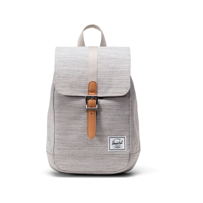 Herschel Light Grey Crosshatch Retreat Backpack