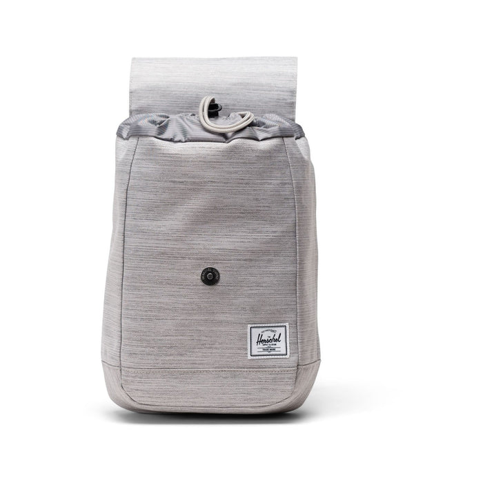 Herschel Light Grey Crosshatch Retreat Backpack