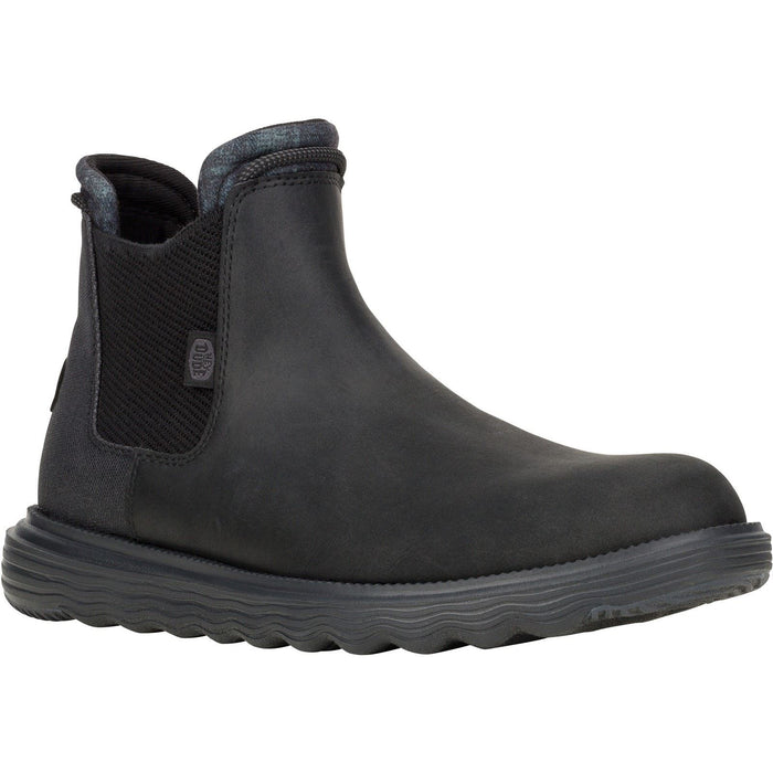 HEYDUDE Branson Classic Synthetic Men's Black Boots