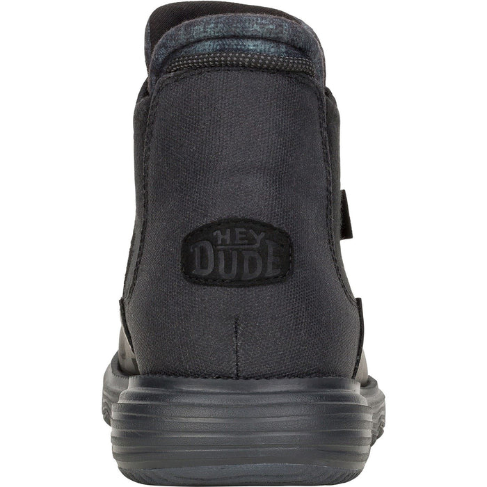 HEYDUDE Branson Classic Synthetic Men's Black Boots