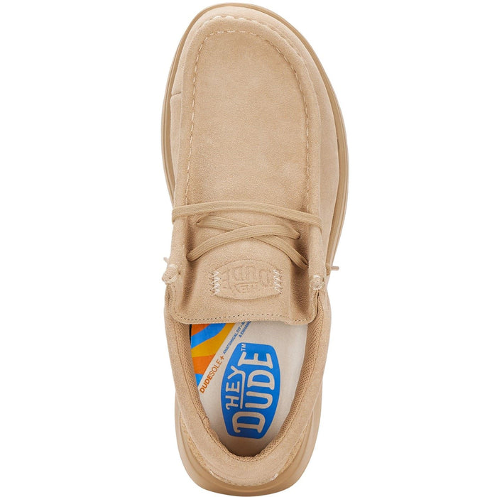 HEYDUDE Wally X Suede Men's Tan Shoes