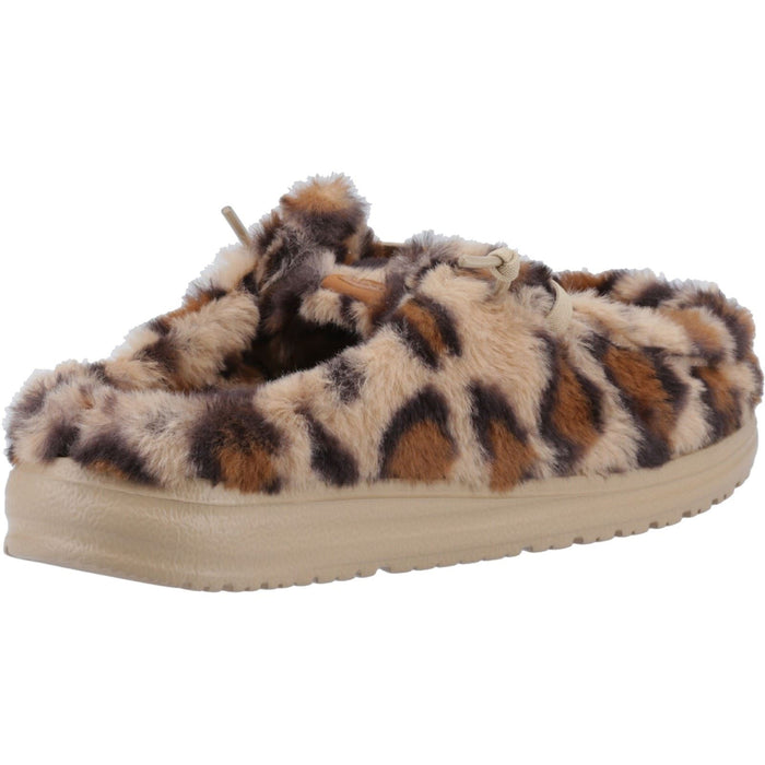 HEYDUDE Wendy Synthetic Women's Tan/Multi Mules