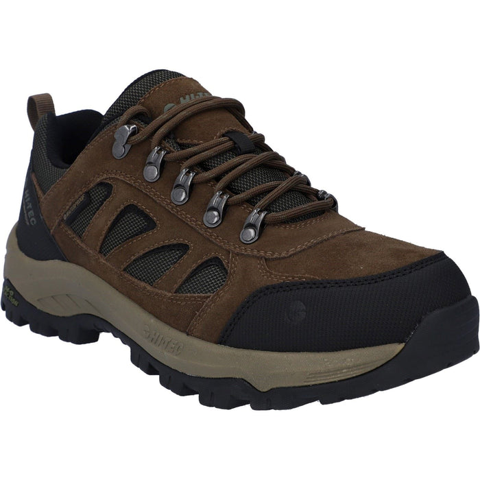 Hi-Tec Bandera Expedition Low Leather Men's Smokey Brown/Khaki Hiking Boots