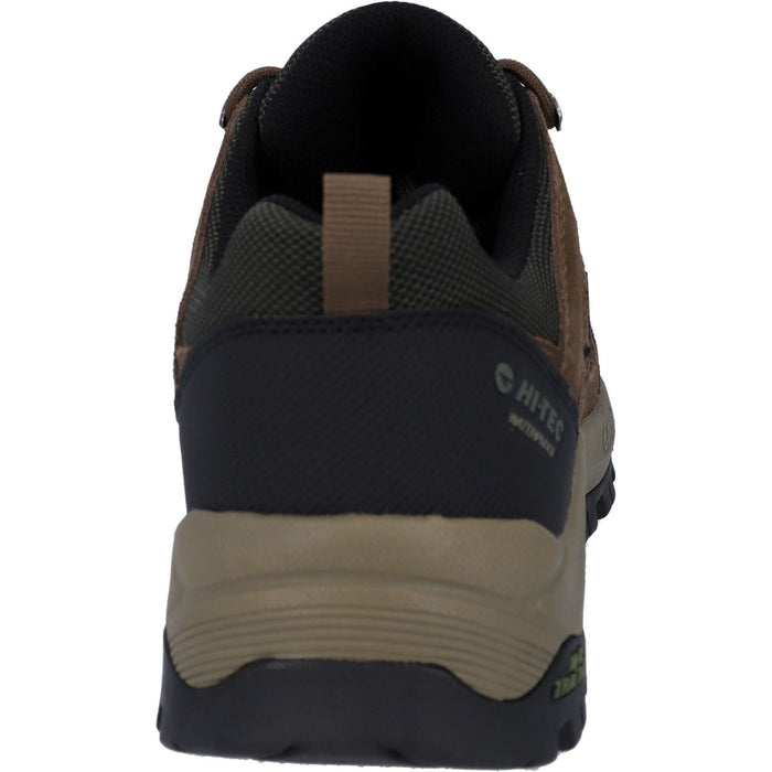 Hi-Tec Bandera Expedition Low Leather Men's Smokey Brown/Khaki Hiking Boots