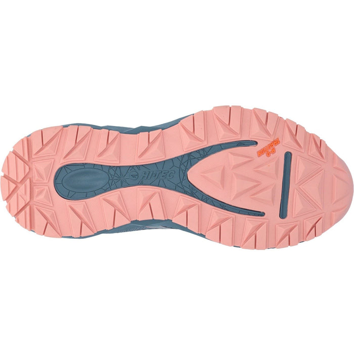 Hi-Tec Geo Nakuru Synthetic Women's Flintstone/Coral Hiking Boots