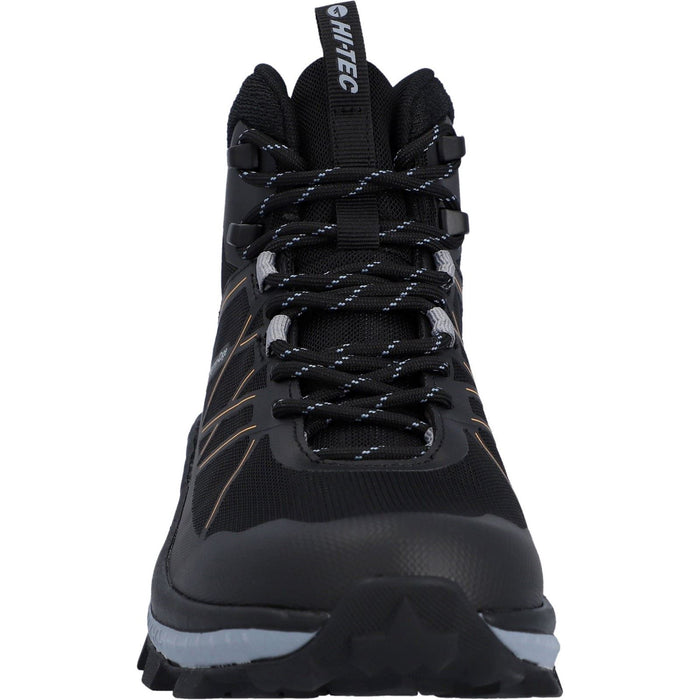 Hi-Tec Infuse Mid Polyester Women's Black/Artisans Gold Hiking Boots