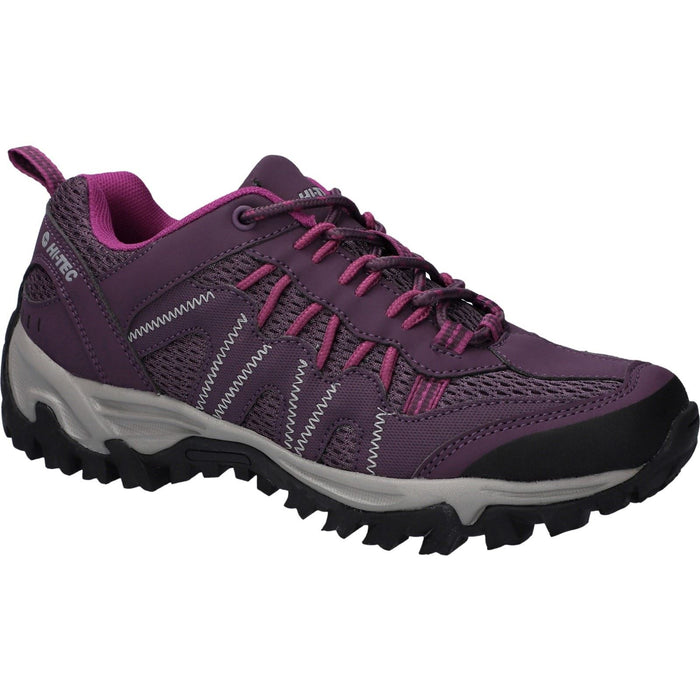 Hi-Tec Jaguar Synthetic Women's Italian Plum/Festival Fuchsia Hiking Boots