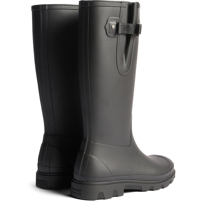 Hunter Field Downpour Boot Rubber Women's Black Wellington Boots