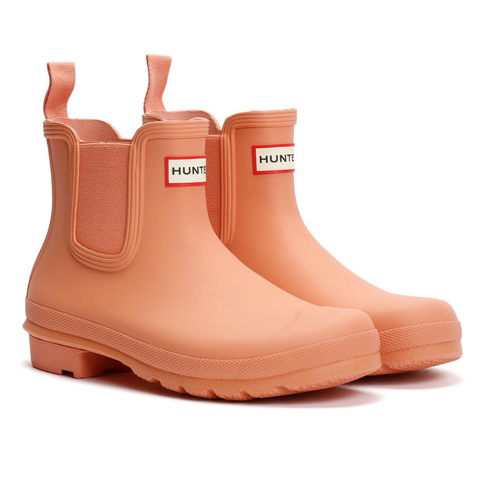 Hunter Original Chelsea Rubber Women's Terracota Wellington Boots
