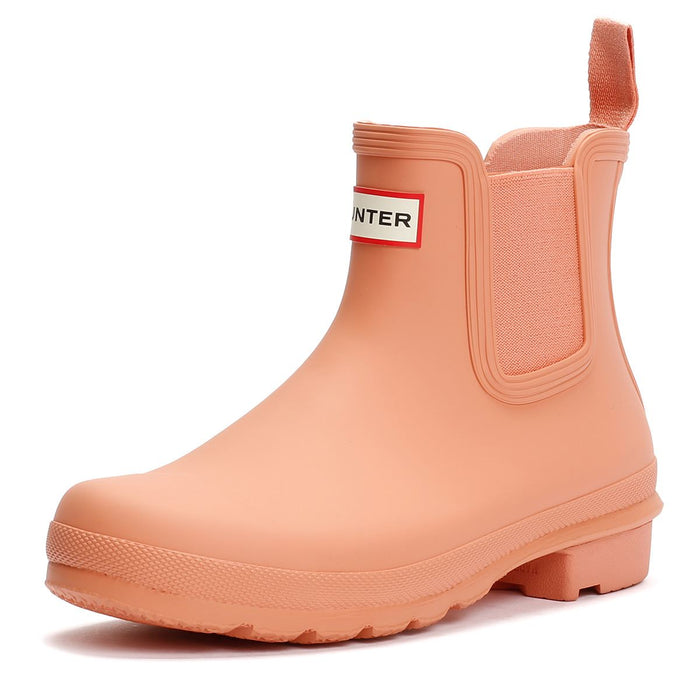 Hunter Original Chelsea Rubber Women's Terracota Wellington Boots