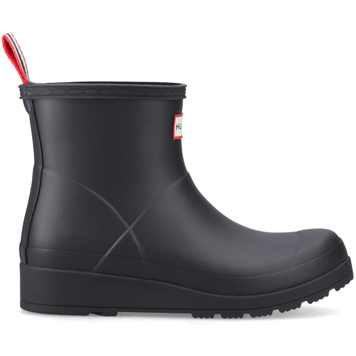 Hunter Womens Matt Black Original Play Short Wellington Boots