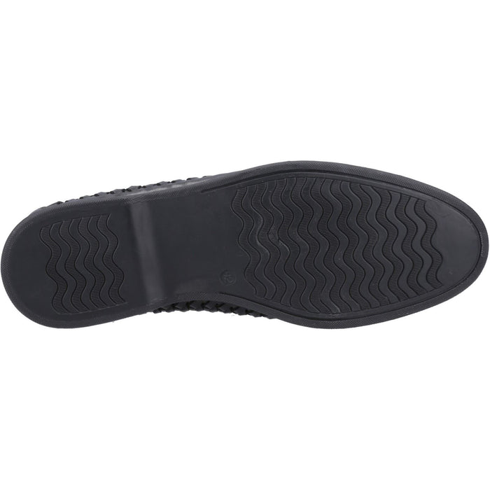 Hush Puppies Bowie Leather Men's Black Loafers