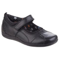 Hush Puppies Cindy Junior Leather Black Shoes
