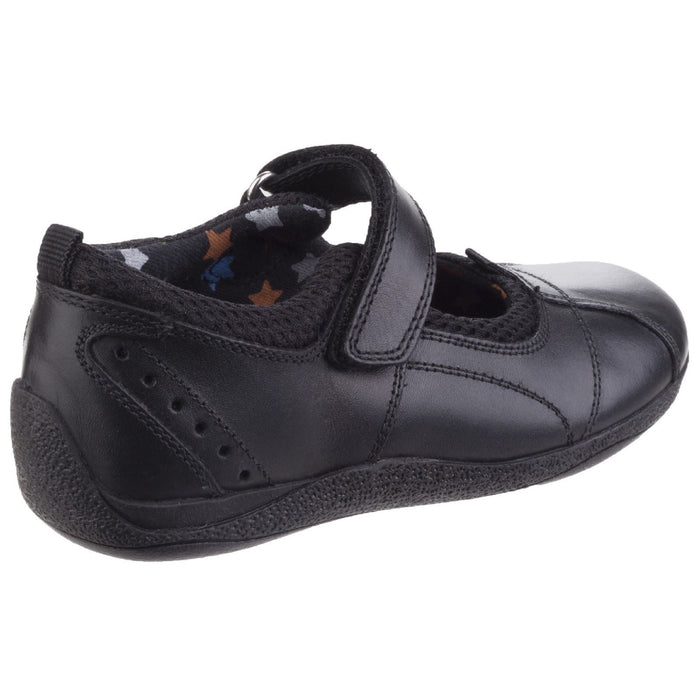Hush Puppies Cindy Junior Leather Black Shoes