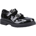 Hush Puppies Ella Patent Leather Junior Black Shoes