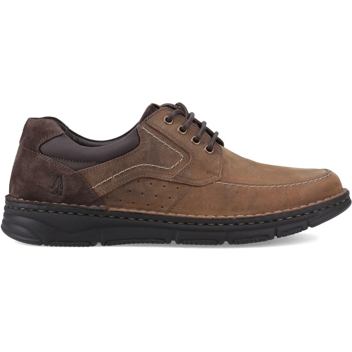 Hush Puppies Franklin Lace Up Shoe Leather Men's Tan Loafers