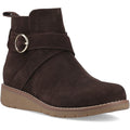 Hush Puppies Lyra Suede Women's Chocolate Boots