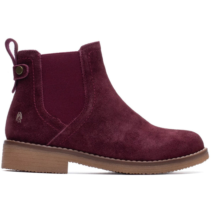 Hush Puppies Maddy Suede Women's Plum Boots
