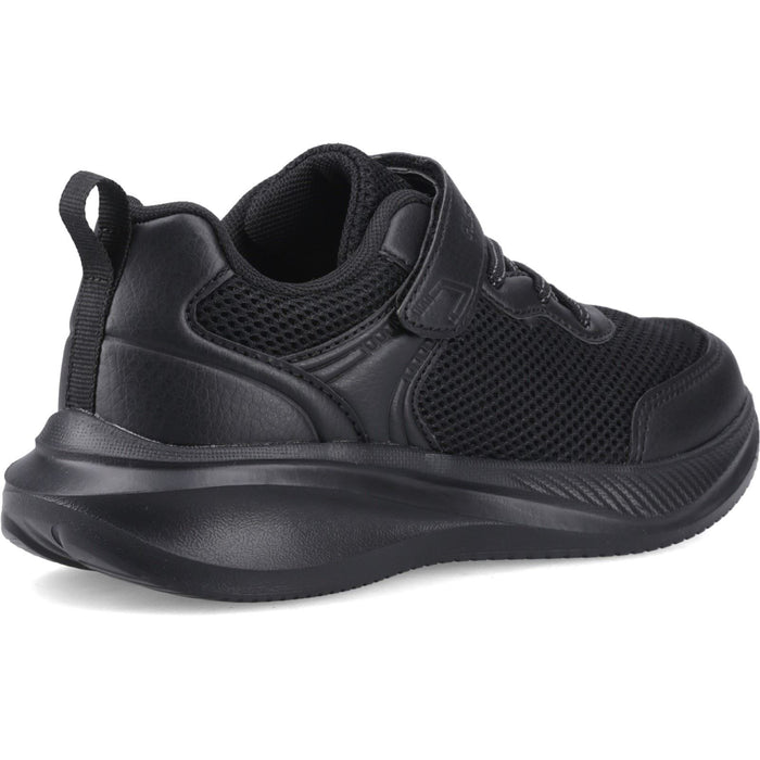 Hush Puppies Marty Trainer Textile Black Trainers