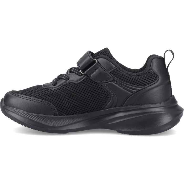 Hush Puppies Marty Trainer Textile Black Trainers