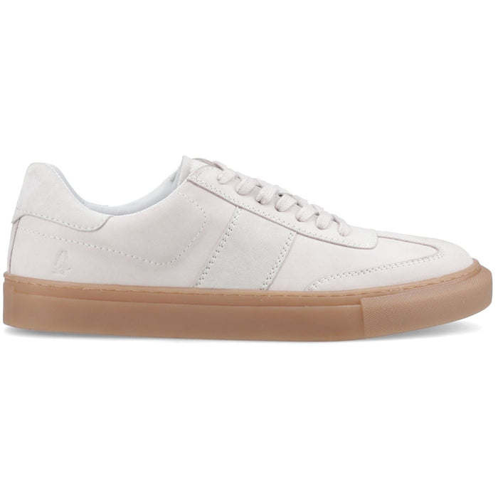 Hush Puppies Riley Suede Men's White Trainers